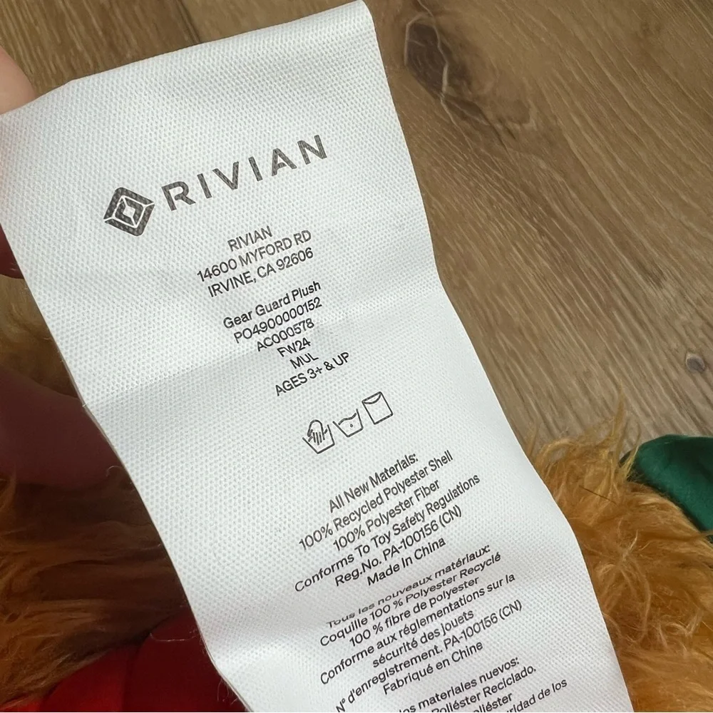 RIVIAN Gear Guard Plush - Picture 4 of 4